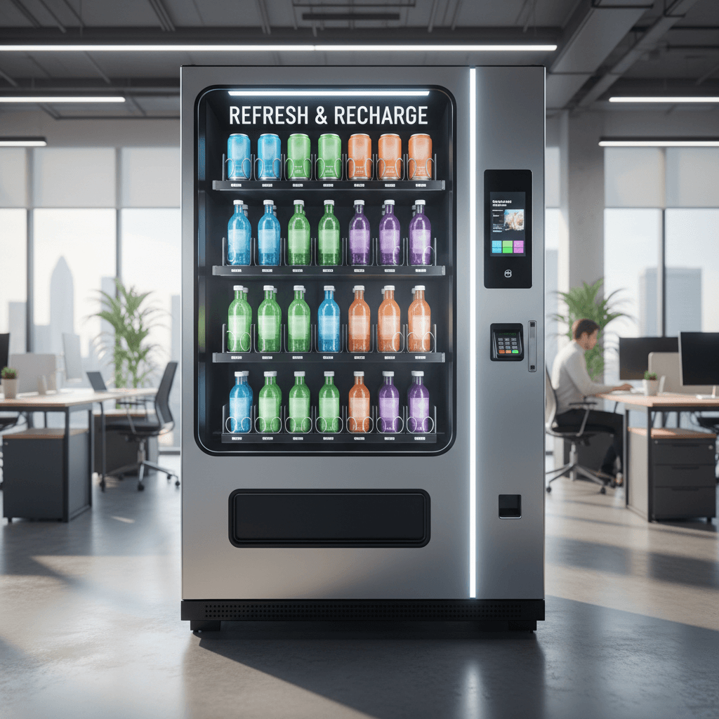 Beverage vending machine
