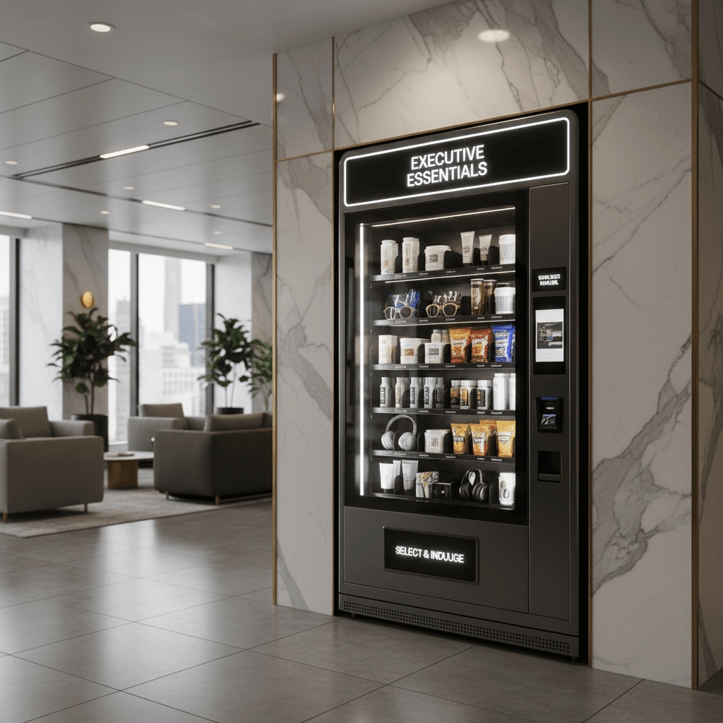 Luxury amenities vending